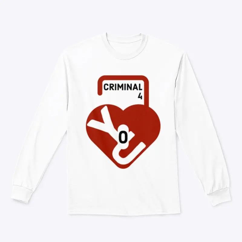 CRIMINAL 4 YOU HEARTLOCK PEARL WHITE 